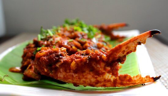 crab masala